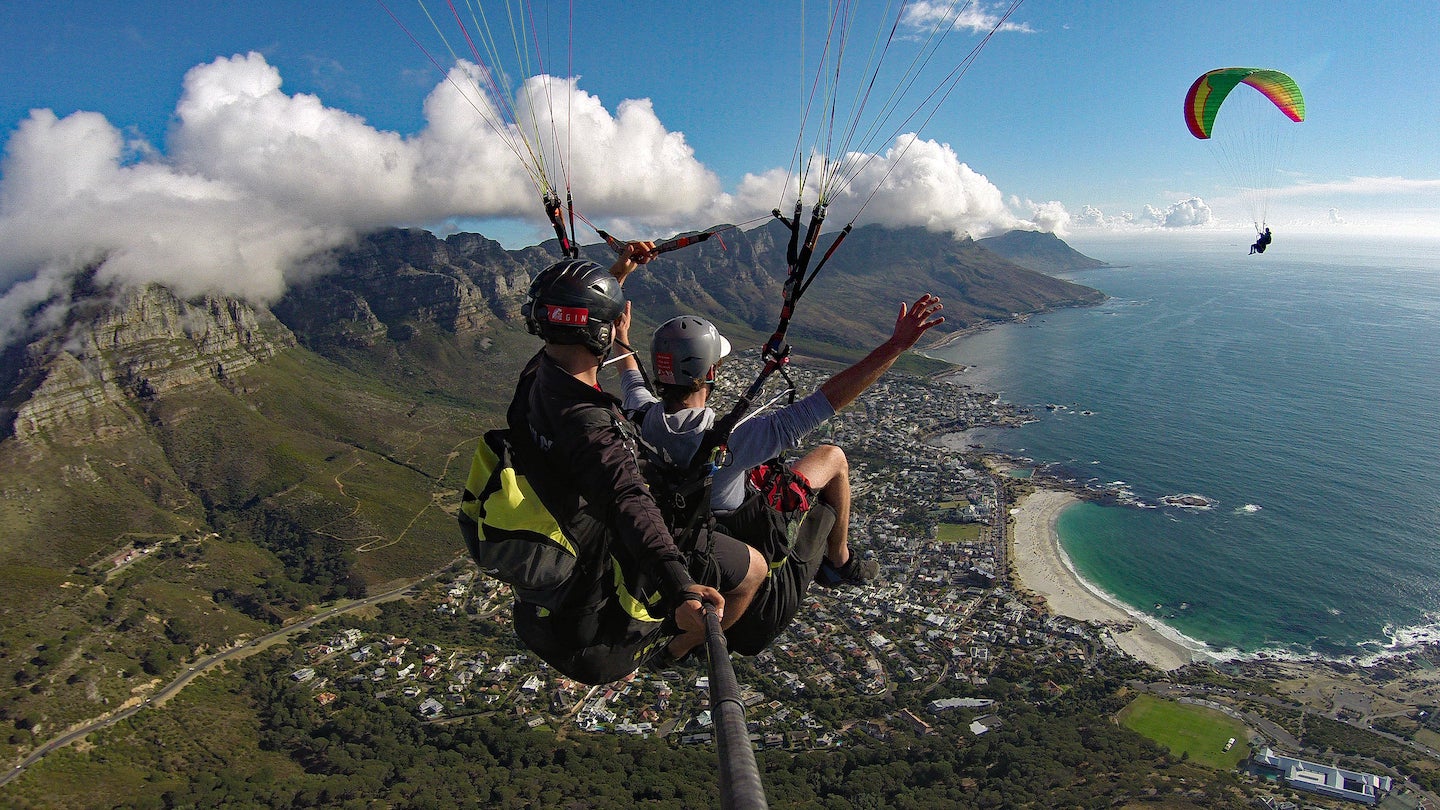 Hiking, paragliding, and outdoor adventures